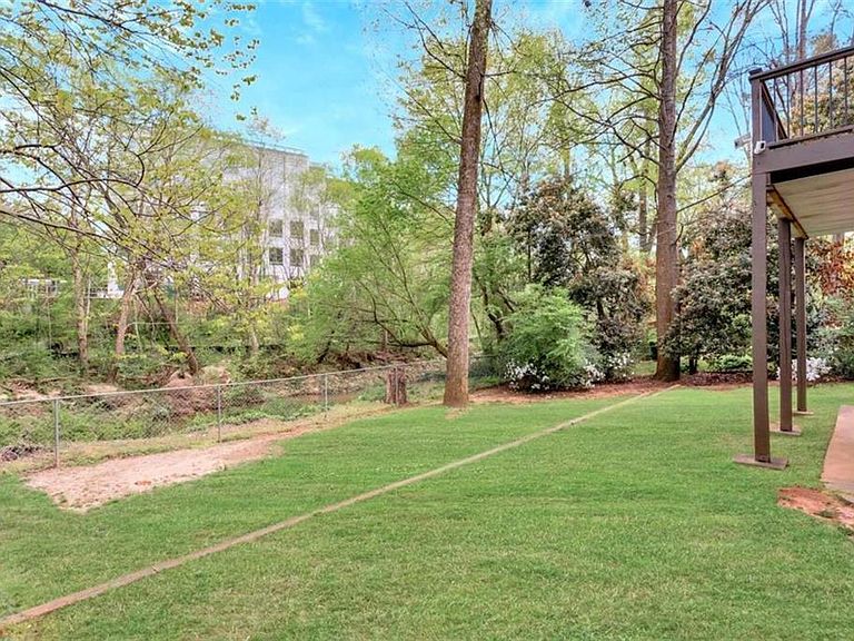 Chamblee backyard